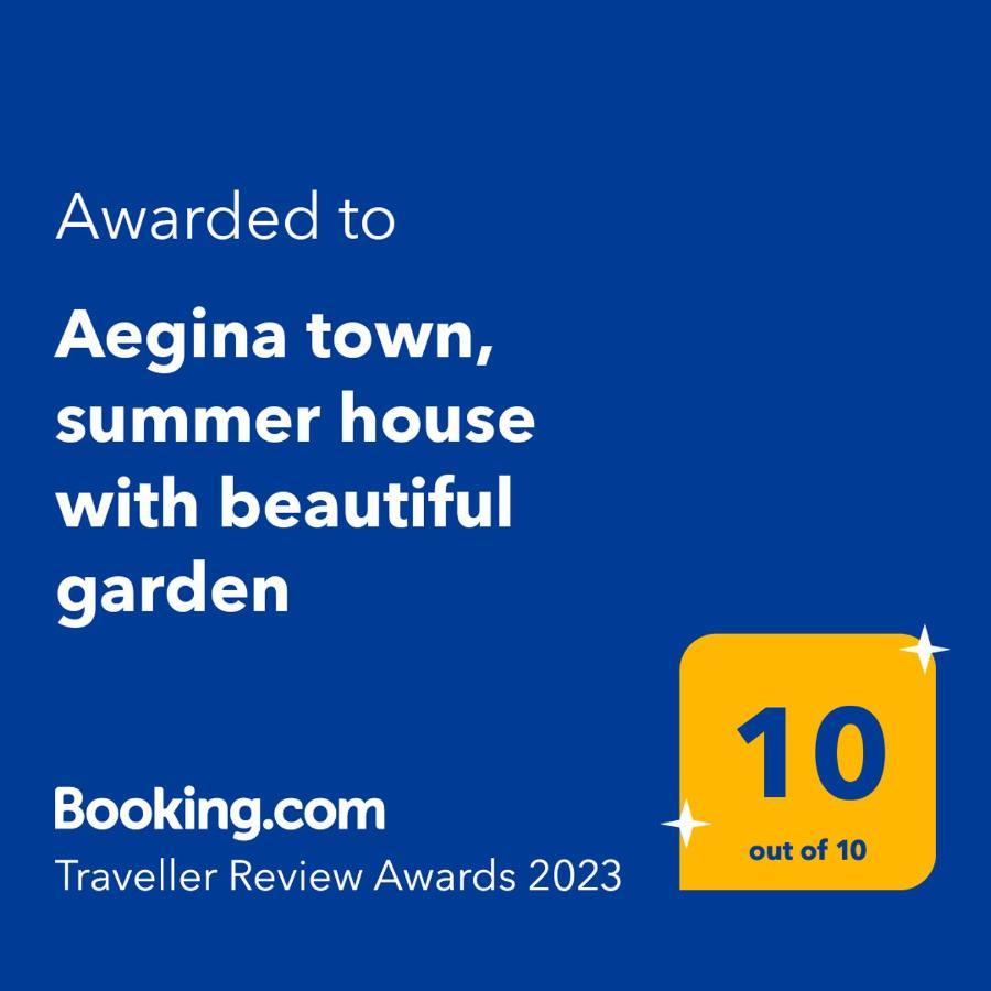 Aegina Town, Summer House Exterior foto